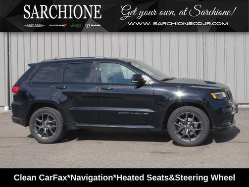 Diamond Black Crystal Pearlcoat 2019 Jeep Grand Cherokee Limited X