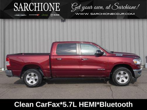 Delmonico Red Pearlcoat 2020 RAM 1500 Big Horn/Lone Star