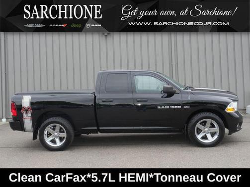 Black Clearcoat 2012 RAM 1500 ST