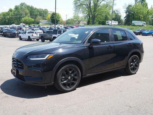 Crystal Black Pearl 2025 Honda HR-V AWD Sport