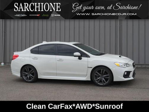 Crystal White Pearl 2021 Subaru WRX Premium