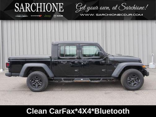 Black Clearcoat 2023 Jeep Gladiator Sport
