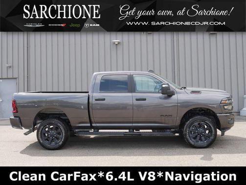 Granite Crystal Metallic Clearcoat 2025 RAM 2500 Big Horn Crew Cab 4x4 6'4' Box