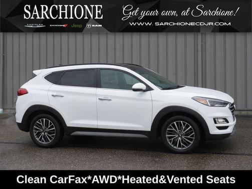Winter White 2020 Hyundai TUCSON Ultimate