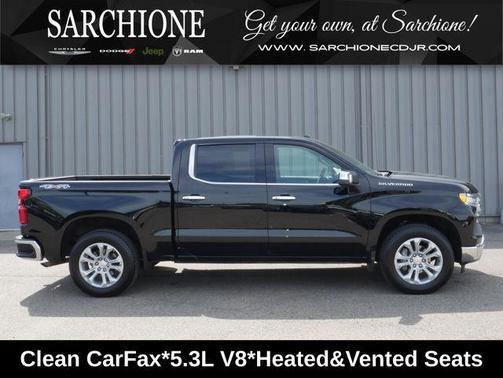 Black 2025 Chevrolet Silverado 1500 LTZ