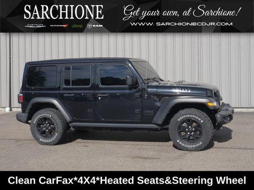 Black Clearcoat 2021 Jeep Wrangler Willys