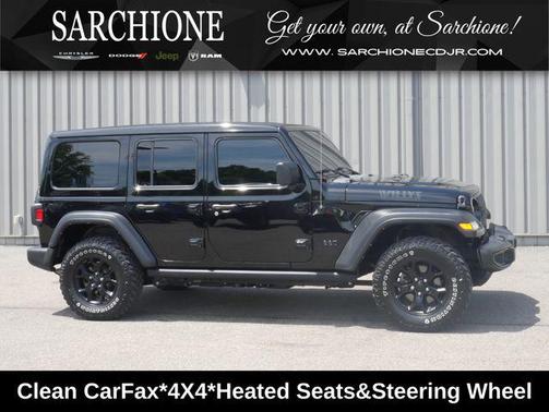 Black Clearcoat 2021 Jeep Wrangler Willys