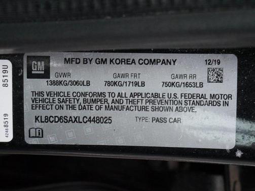 2020 Chevrolet Spark 1LT