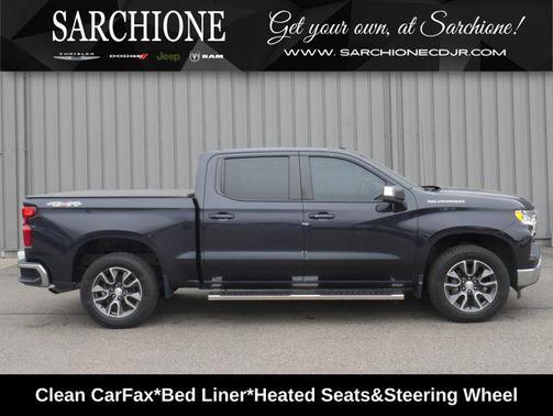 Dark Ash Metallic 2022 Chevrolet Silverado 1500 LT