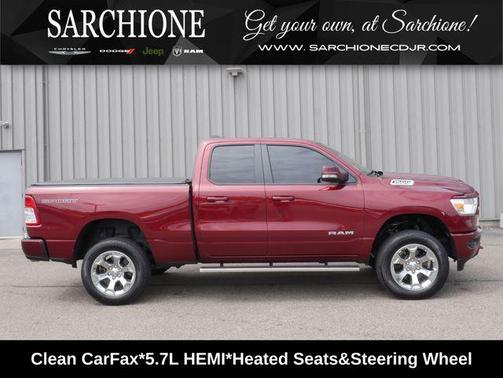 Delmonico Red Pearlcoat 2021 RAM 1500 Big Horn/Lone Star