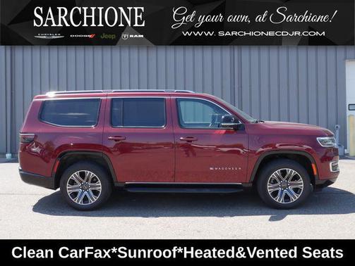 Velvet Red Pearlcoat 2025 Jeep Wagoneer 4x4