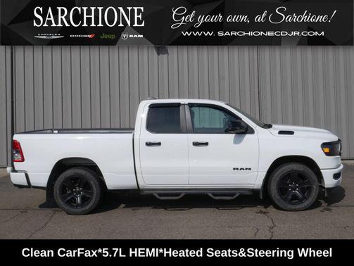 Bright White Clearcoat 2023 RAM 1500 Big Horn/Lone Star