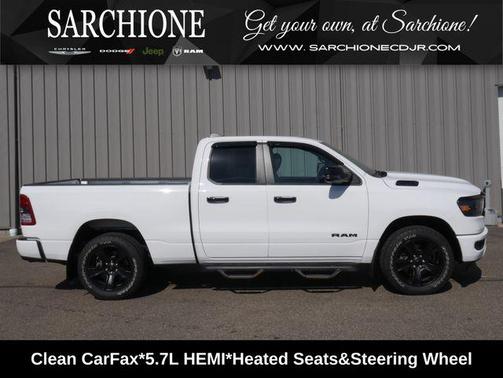 Bright White Clearcoat 2023 RAM 1500 Big Horn/Lone Star