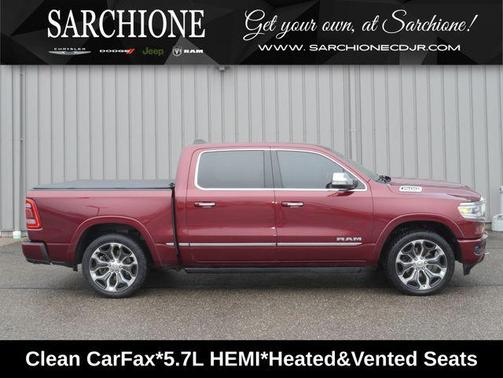 Delmonico Red Pearlcoat 2019 RAM 1500 Limited