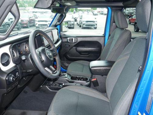 Hydro Blue Pearlcoat 2024 Jeep Wrangler Sport S