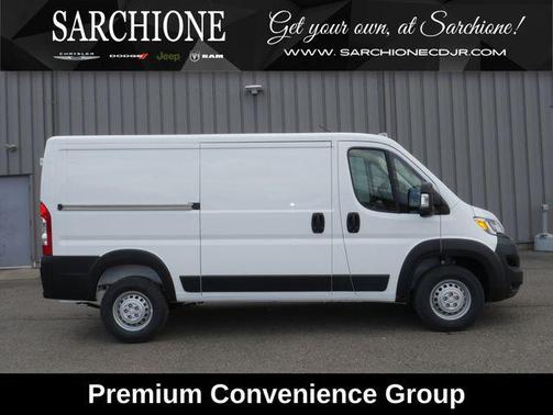 Bright White Clearcoat 2026 RAM ProMaster 1500 Low Roof