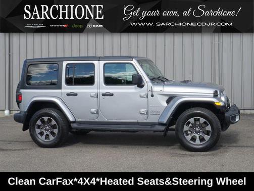 Billet Silver Metallic Clearcoat 2018 Jeep Wrangler Unlimited Sahara