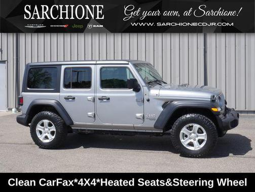 Billet Silver Metallic Clearcoat 2019 Jeep Wrangler Unlimited Sport