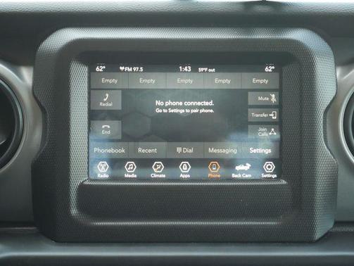Black Clearcoat 2022 Jeep Gladiator Sport S