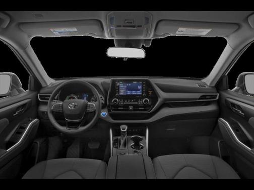 White 2021 Toyota Highlander Hybrid XLE