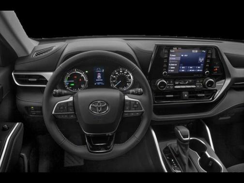 White 2021 Toyota Highlander Hybrid XLE