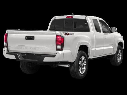 White 2019 Toyota Tacoma TRD Sport