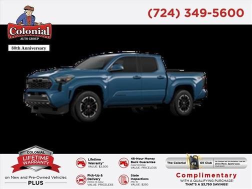 Blue 2026 Toyota Tacoma TRD Sport