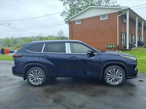Blue 2026 Toyota Highlander Platinum