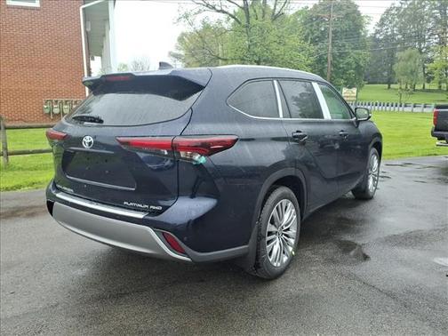Blue 2026 Toyota Highlander Platinum
