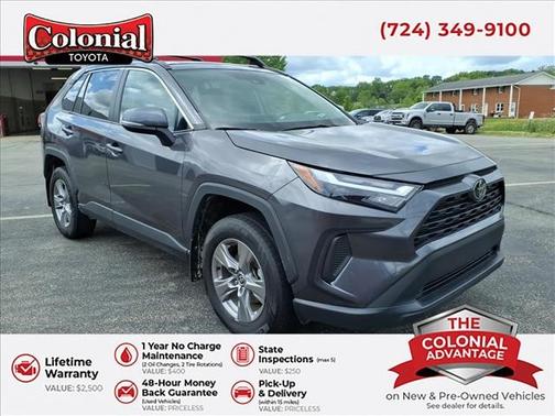 Gray 2023 Toyota RAV4 XLE