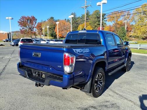 Blue 2023 Toyota Tacoma TRD Sport