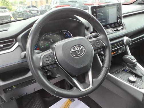 White 2021 Toyota RAV4 Hybrid XSE