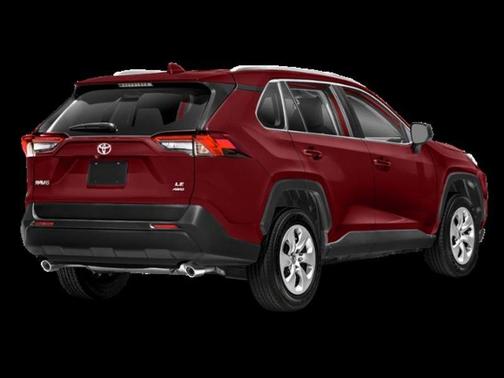Red 2022 Toyota RAV4 LE