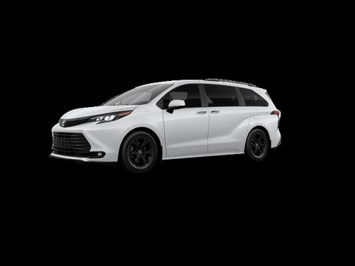 White 2026 Toyota Sienna XLE