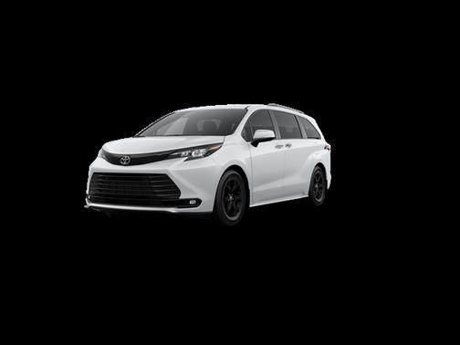 White 2026 Toyota Sienna XLE
