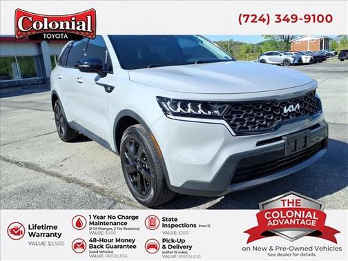 Gray 2023 Kia Sorento X-Line S