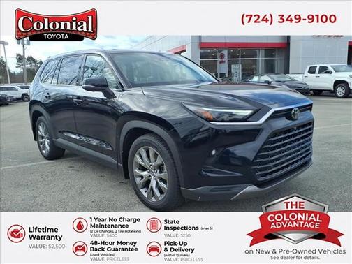 Black 2024 Toyota Grand Highlander LIMITED