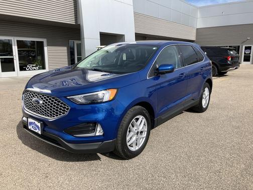 Atlas Blue Metallic 2024 Ford Edge SEL