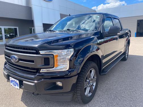 Agate Black Metallic 2020 Ford F-150 XLT