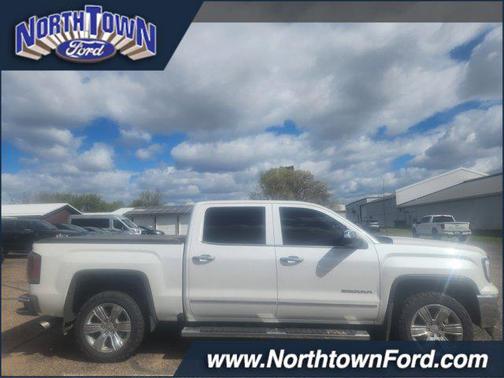 White Frost Tricoat 2018 GMC Sierra 1500 SLT