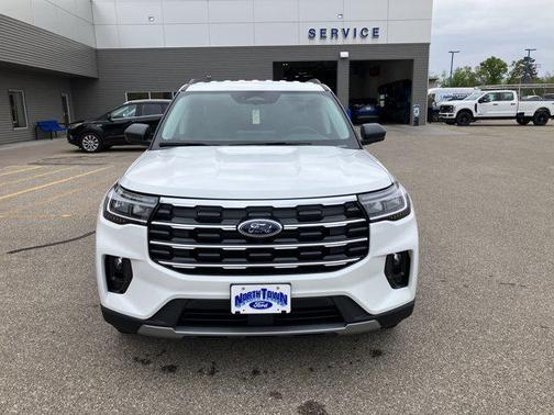 White 2026 Ford Explorer