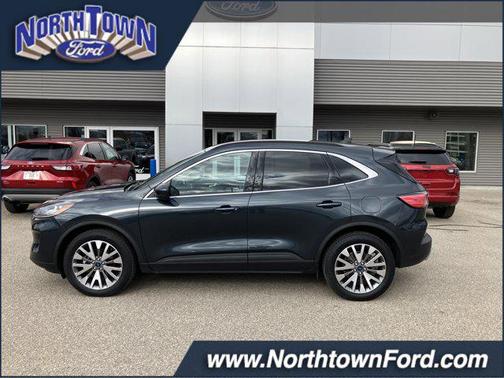 Stone Blue Metallic 2022 Ford Escape Titanium