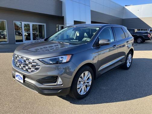 Carbonized Gray Metallic 2024 Ford Edge Titanium