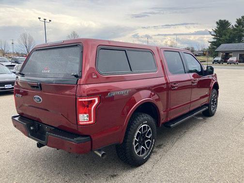 Red 2016 Ford F-150 XLT