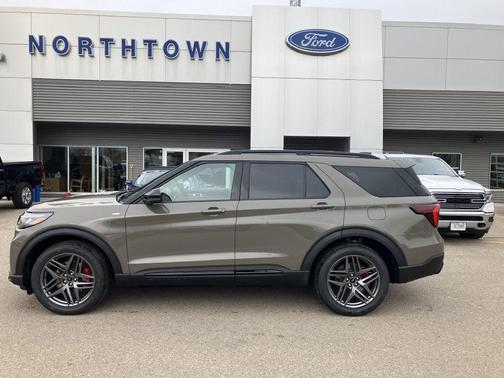 Marsh Gray 2026 Ford Explorer ST-Line
