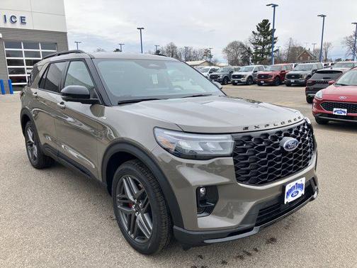 Gray 2026 Ford Explorer ST-Line