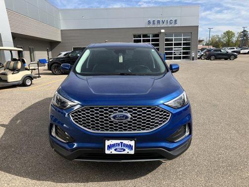 Atlas Blue Metallic 2024 Ford Edge SEL