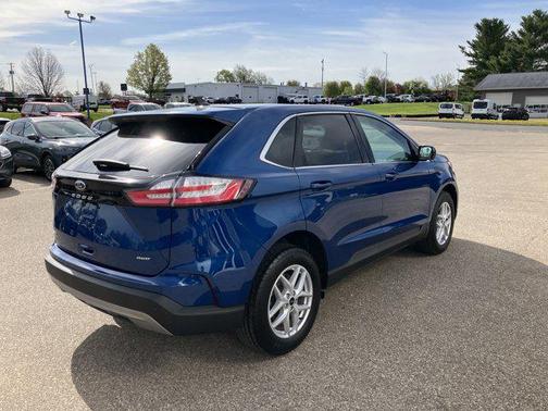 Atlas Blue Metallic 2024 Ford Edge SEL