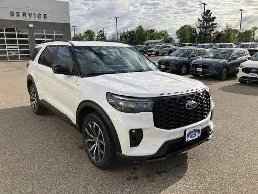 White 2026 Ford Explorer ST-Line