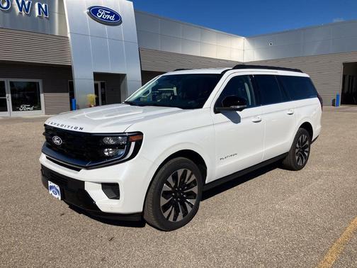 Star White Metallic Tri-Coat 2027 Ford Expedition Max Platinum